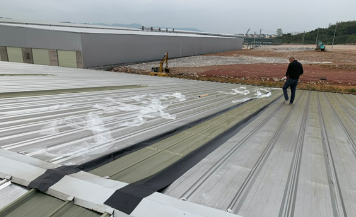 韶关厂房屋面防水维修案例